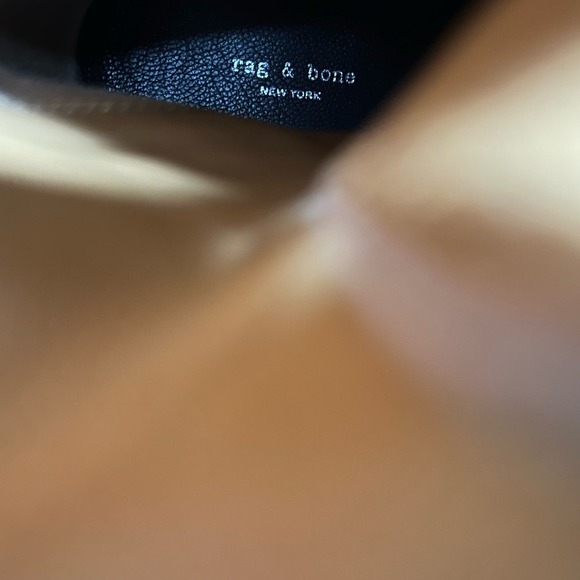 Rag & Bone Scout Suede Wedge Platform Boots In Green Size 37.5 - Picture 10 of 10